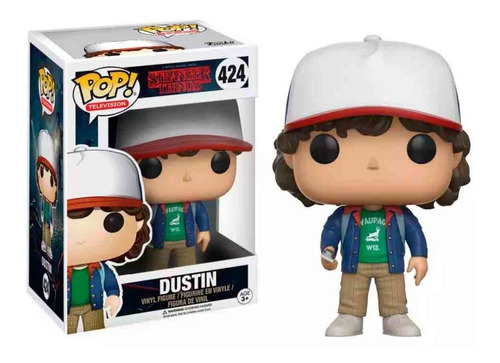 Funko Pop Dustin Stranger Things #424