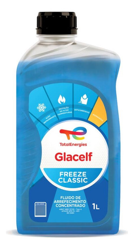 Aditivo Radiador Total Glacelf Freeze Concentrado Azul 1l