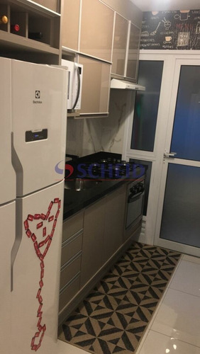Imagem 8 de 15 de Apartamento A Venda No Jd. Marajoara Com 2 Dormitórios, 1 Suíte E 1 Vaga. - Mc9783
