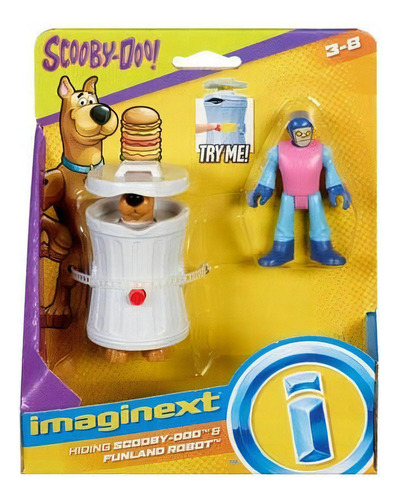 Figuras Scooby-doo Playskool Imaginext & Robot Funland