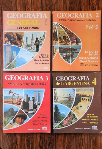 Lote De Libros De Geografia Varios - 322 -