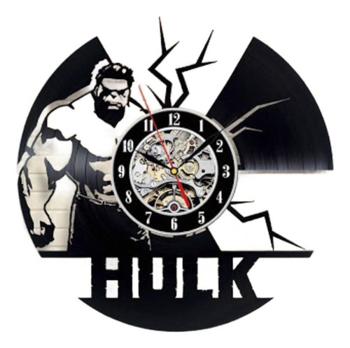 Reloj Corte Laser 0496 Hulk 