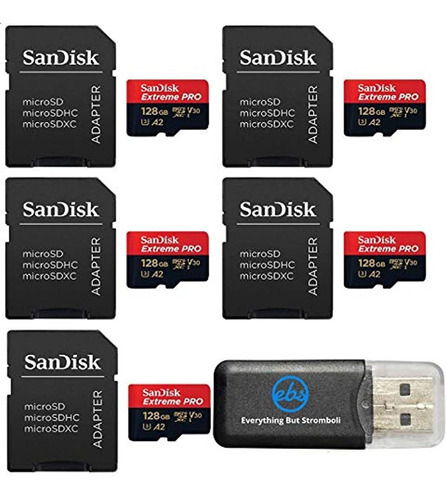 Tarjeta De Memoria Sandisk Micro Extreme Pro De 128 Gb