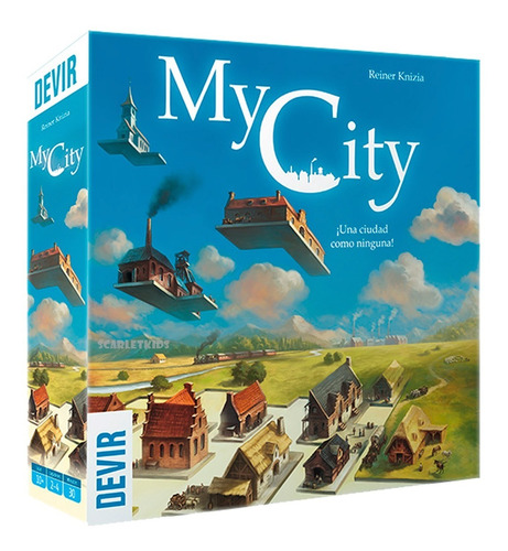 My City Devir Español Juego De Mesa Scarlet Kids