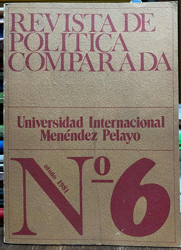 Revista De Política Comparada N°6 Otoño 1981