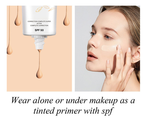 Crema De Premaquillaje B En Polvo Hidratante Sin Efecto Carn