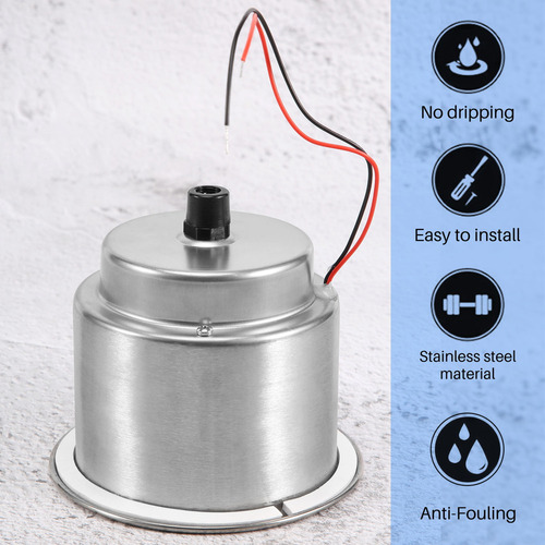 . Suporte Embutido Para Bebidas Em Aço Inoxidável Com Luz