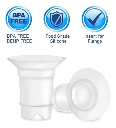 Insertos Reductores De Copas Para Extractor De Leche Materna