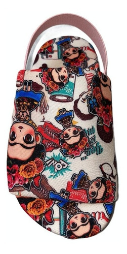 Sandalia Pantunfla Dibujos Para Niña Moda Casual Mod 009
