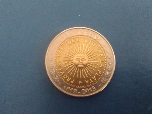Argentina 1813 2013 De 1 Peso Moneda Conmemorativa 200 Años