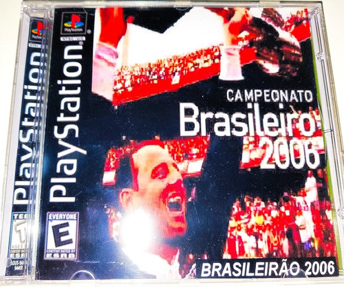 We2002 -brasileirão 2006 Série A/b Mídia Física Playstation1