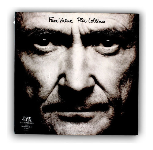 Disco De Vinilo  Face Value  De Phil Collins