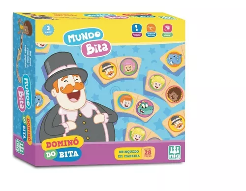Jogo Educativo Infantil Domino Numeros - Nig Brinquedos