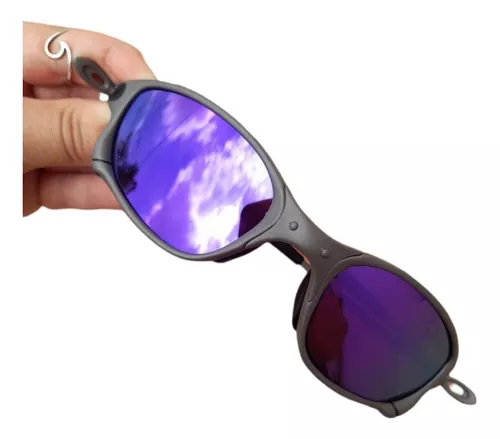 Óculos de Sol Juliet X-Metal Lentes Roxa Polarizadas