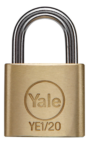 Candado Uso General Yale 20mm Bronce