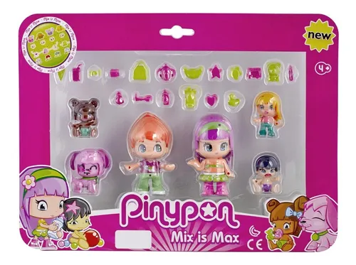 Pinypon 8 Personajes Mix Is Max Famosa