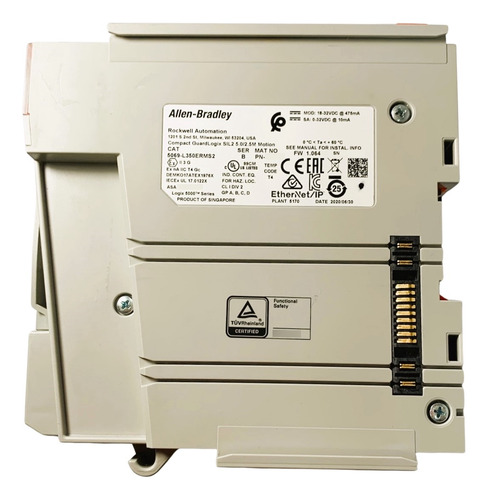5069-l350erms2 Allen Bradley Compact Guardlogix5380 Com Nf (Usado)