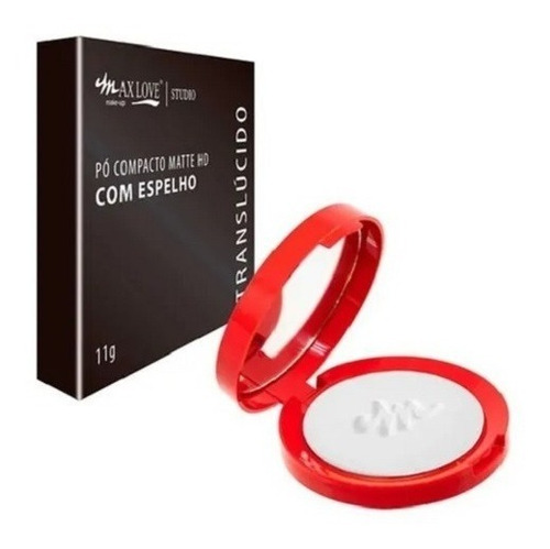 Pó Compacto Facial Matte Hd Max Love 35 - Translucido 