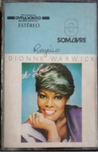 Fita K7 Dionne Warwick With Love