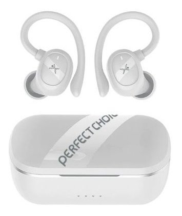 Audifonos Inalambricos Perfect Choice Pc-116929 Color Blanco