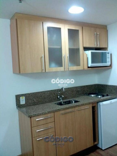 Imagem 4 de 23 de Flat Residencial Para Locação, Centro, Guarulhos - . - Fl0003