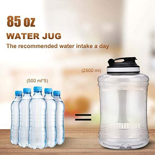 Botellas De Agua Con Asa Jarra De Agua De Medio Galón 2 Litr
