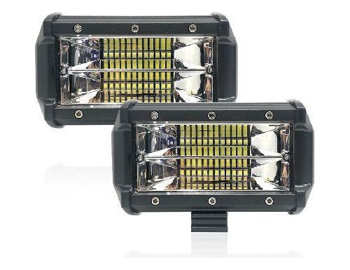 Faro 24 Led Auxiliares Auto Moto 72w Dually Pro