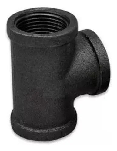 comprar Tee Hierro Negro 3\u002F4 Pulgada Reforzada Roscada Npt Agua Gas