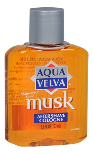 Aqua Velva Colonia Musk After Shave 3.50 Oz (paquete De 3)