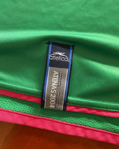Atlética Jersey México Selección Olímpica Atenas 2004
