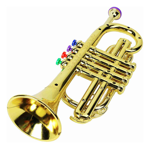 Trumpet Toy Kids, Generador De Ruido De Plástico Con Platill
