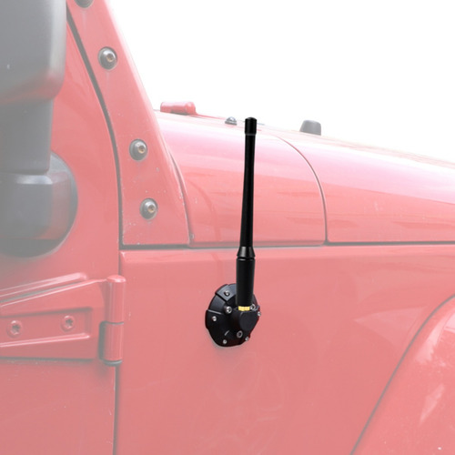 Para Set De Bases De Antena Cortas Para Jeep Wrangler Jk Jl
