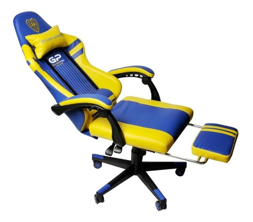 Sillón Silla Gamer Play Pc Boca Juniors Oficial Game Pro Jmc