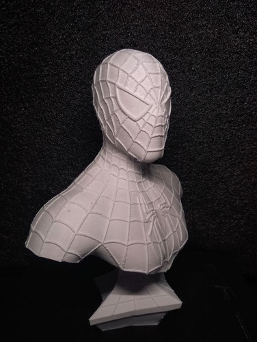 Conjunto De Bustos 3 Versões Do Homem Aranha - 10 Cm