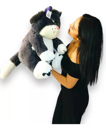 Peluche De Gato Lucifer Regalo Calidad Premium 45cm