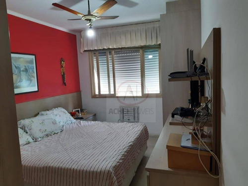 Imagem 15 de 30 de Apartamento Com 3 Dormitórios, Depêndencia De Empregada, 1 Vaga À Venda, 169 M² Por R$ 680.000 - Boqueirão - Santos/sp - Ap10386
