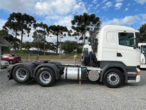 Caminhão Scania R 440 6x2 Truck 2018 Branco R 450 R450 R440