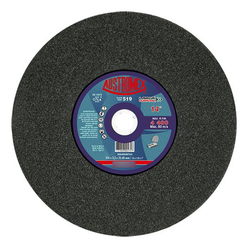 Disco Para Corte Metal 14x7/64x1