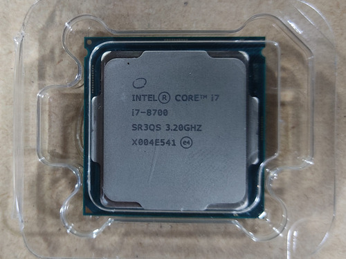 Procesador Core I7 8700 Octava Gen. Socket 1151 (Usado)