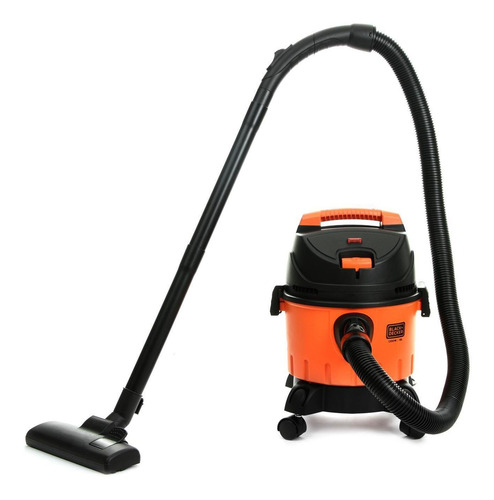 Imagen 2 de 2 de Aspiradora De tacho Black+Decker BDWD10 10L naranja y negra 220V 50Hz