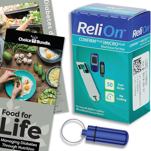 Relion Reli On Confirm Micro Tiras Reactivas De Glucosa En S