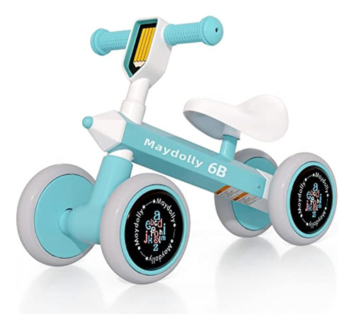 Maydolly Bicicleta De Equilibrio Para Bebés, Juguetes Para