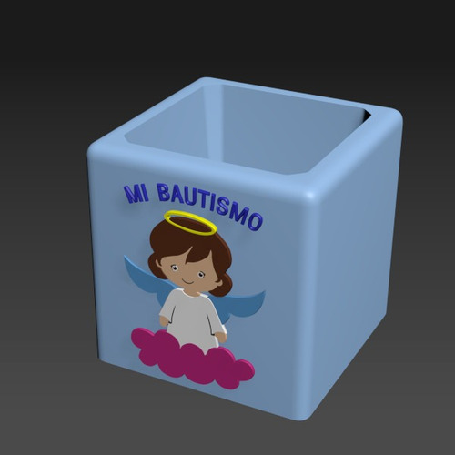 Molde Multiuso. Modelo: Mi Bautismo Nena Aleatorio