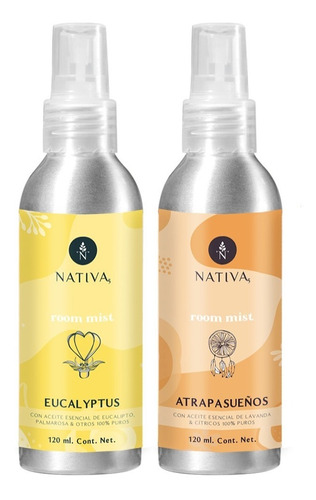 Pack C/ 2 Sprays Relajante Lavanda + Reconfortante Eucalipto