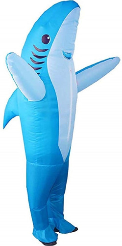 Disfraz Inflable De Tiburon Baby Shark Adulto