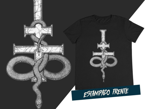 Camiseta Leviathan Cross And Serpent