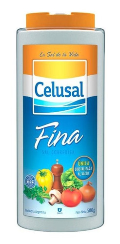 Pack X 3 Unid Salero  Fino 500 Gr Celusal