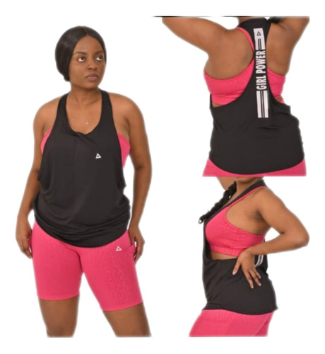 Sudadera Deportiva Girl Power Lycra Liviana 