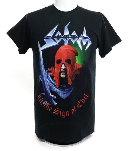 Sodom Playera In The Sign Of Evil  Srsx Mercancia Oficial