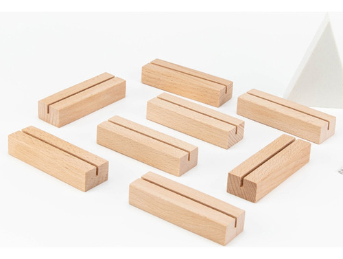 Tarjeteros De Madera, Soportes Para Números De Mesa, Pictu